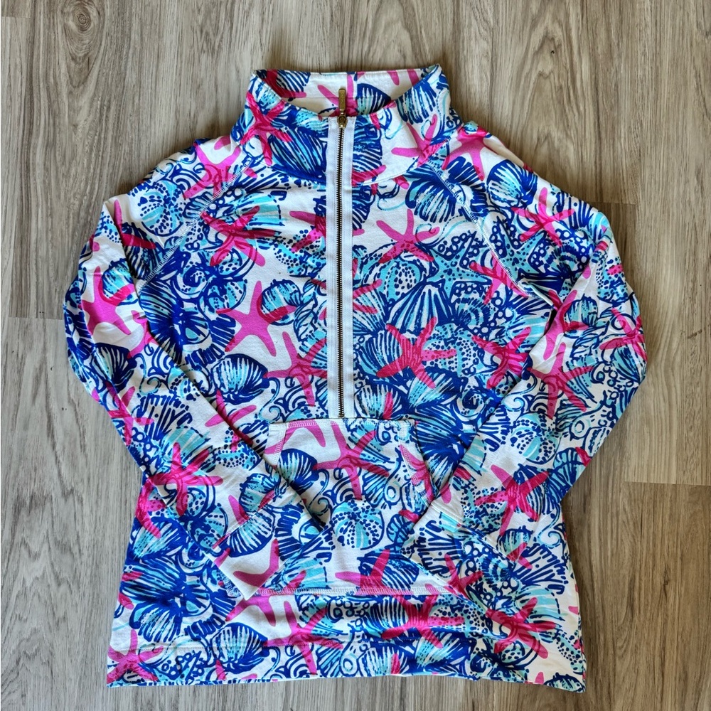 Lilly Pulitzer Popover She Shells print